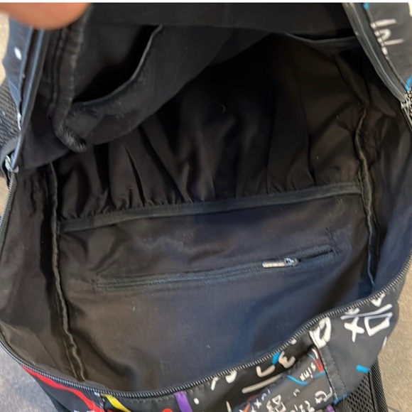 Colorful Math Print Backpack - Picture 4 of 5